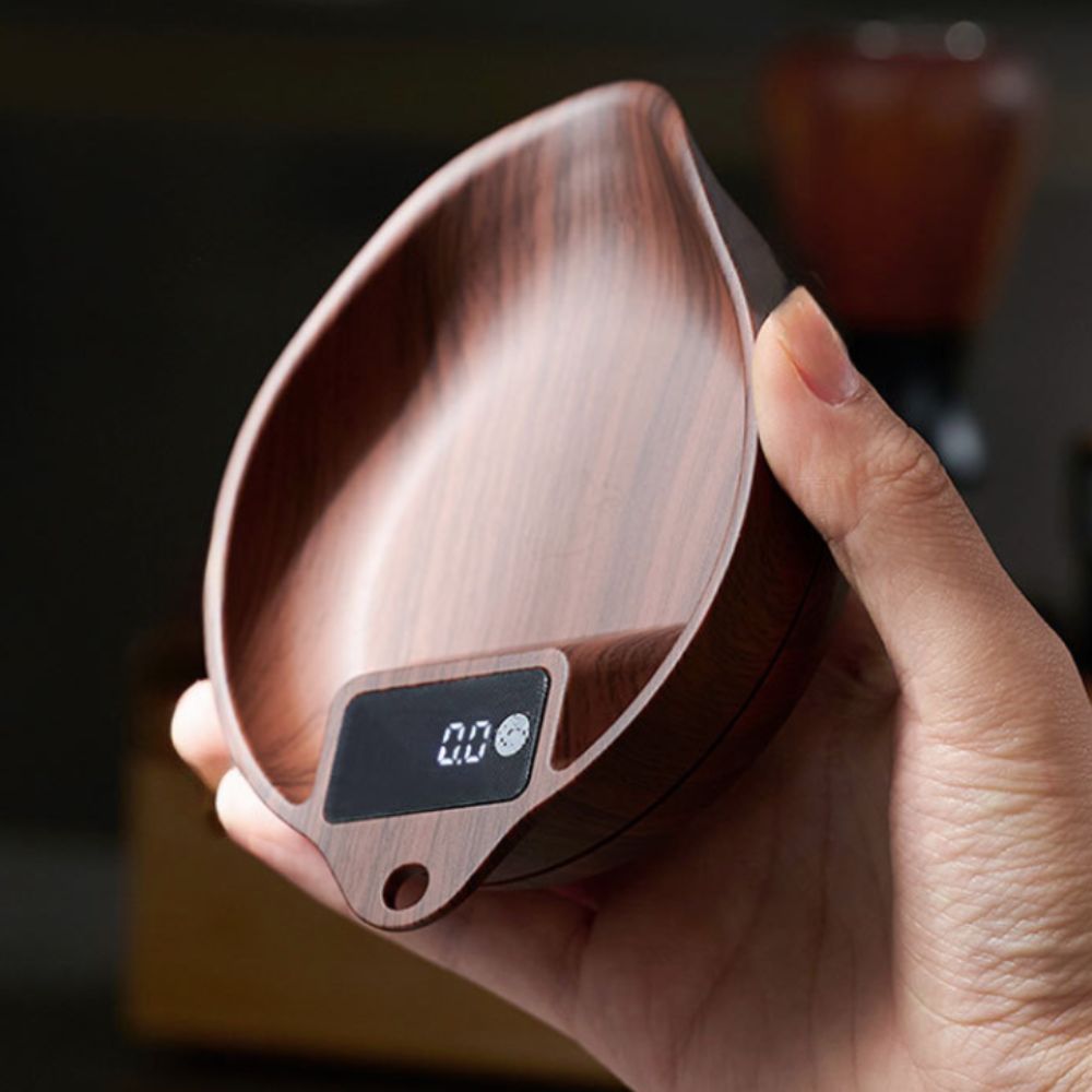 Coffee Tea And Bean Leaf - Bilancia per Caffè con Display LED