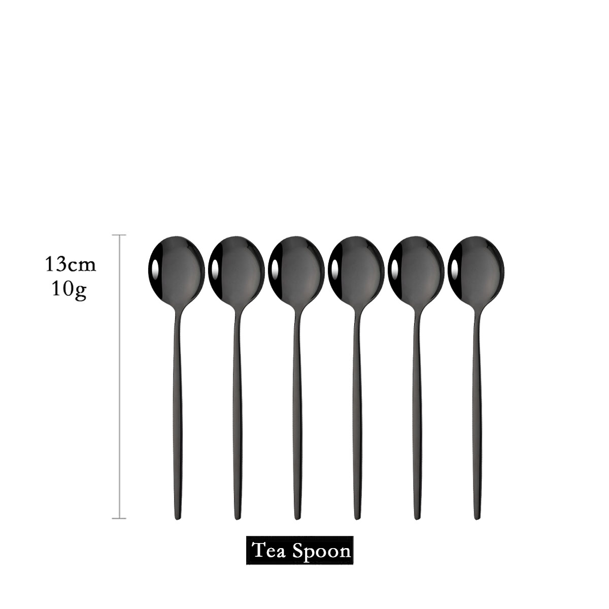 Coffee Tea Sugar Canister Set - 6 pezzi mini cucchiai per tè