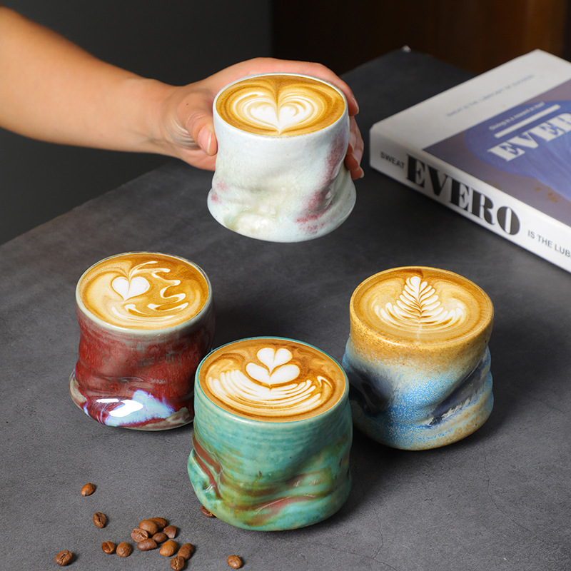 Coffee Tea Latte - Tazze per caffè espresso in gres