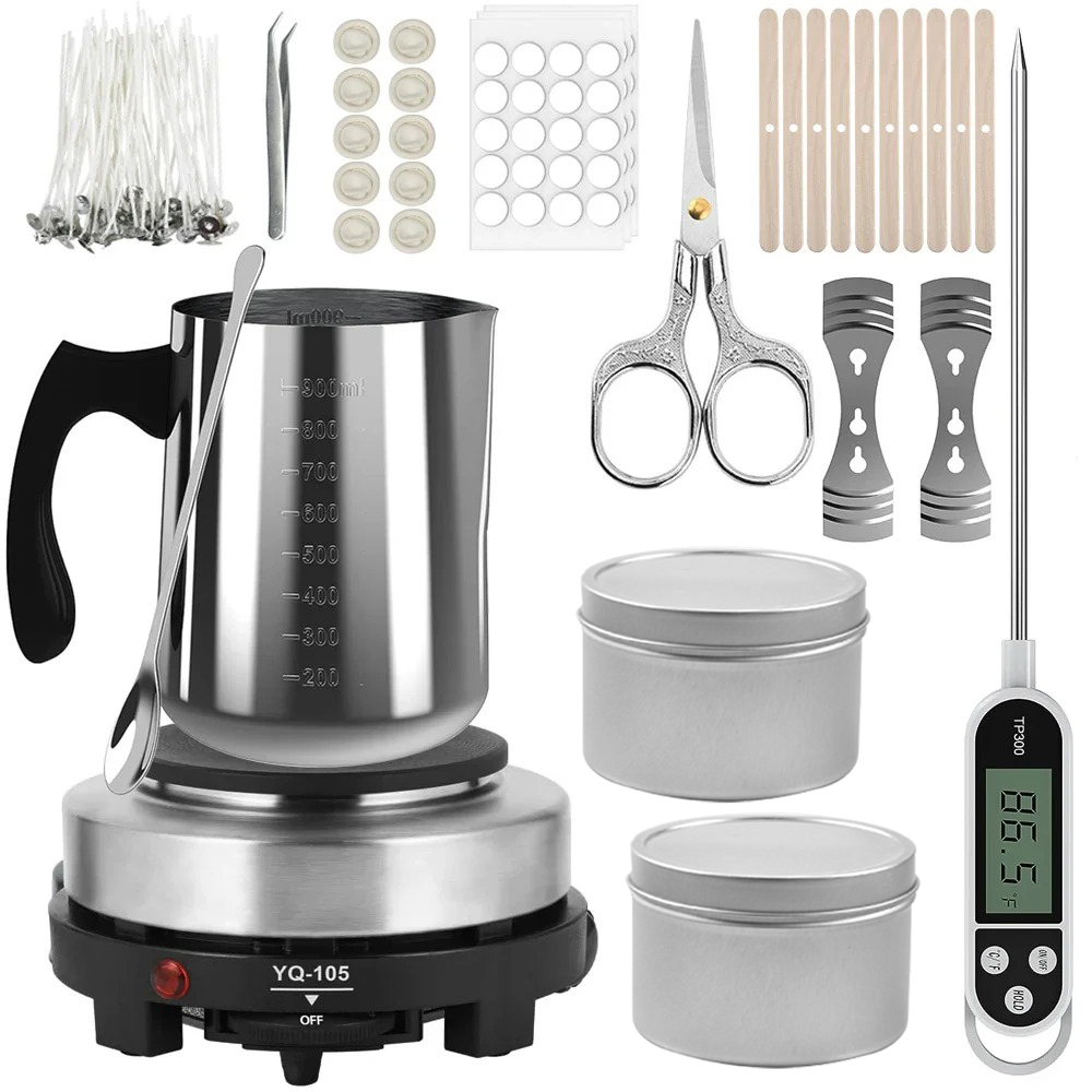 Pour Over Kettle - Pentola per versare candele con piastra
