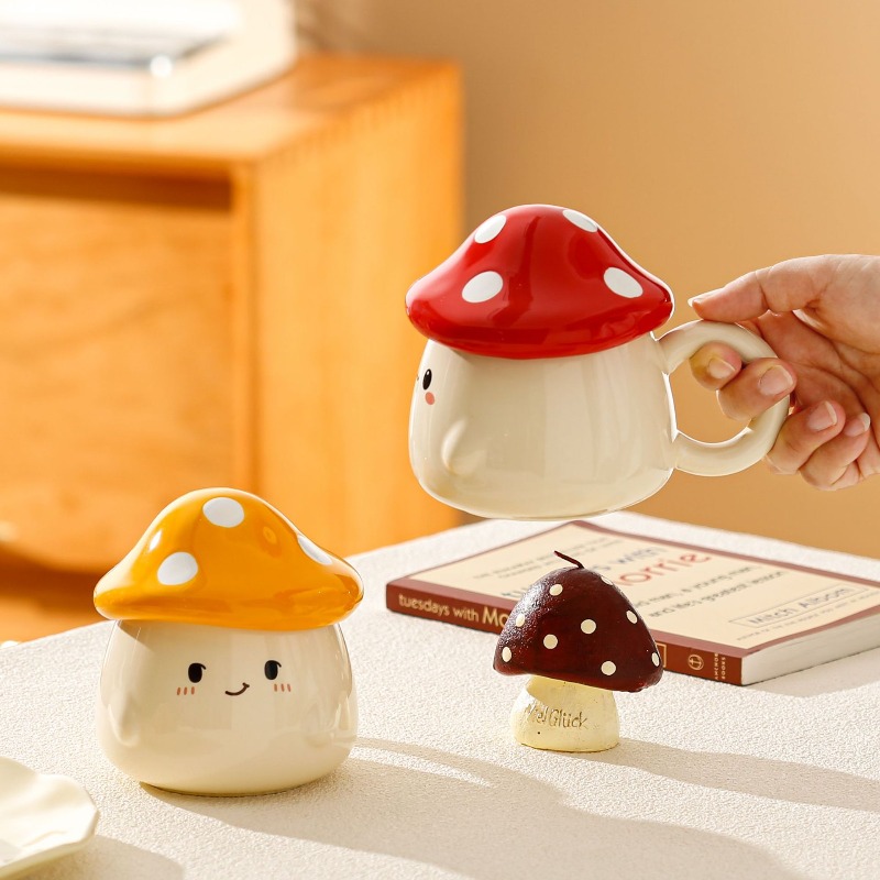 Coffee Tea Latte - Tazza in ceramica a fungo con