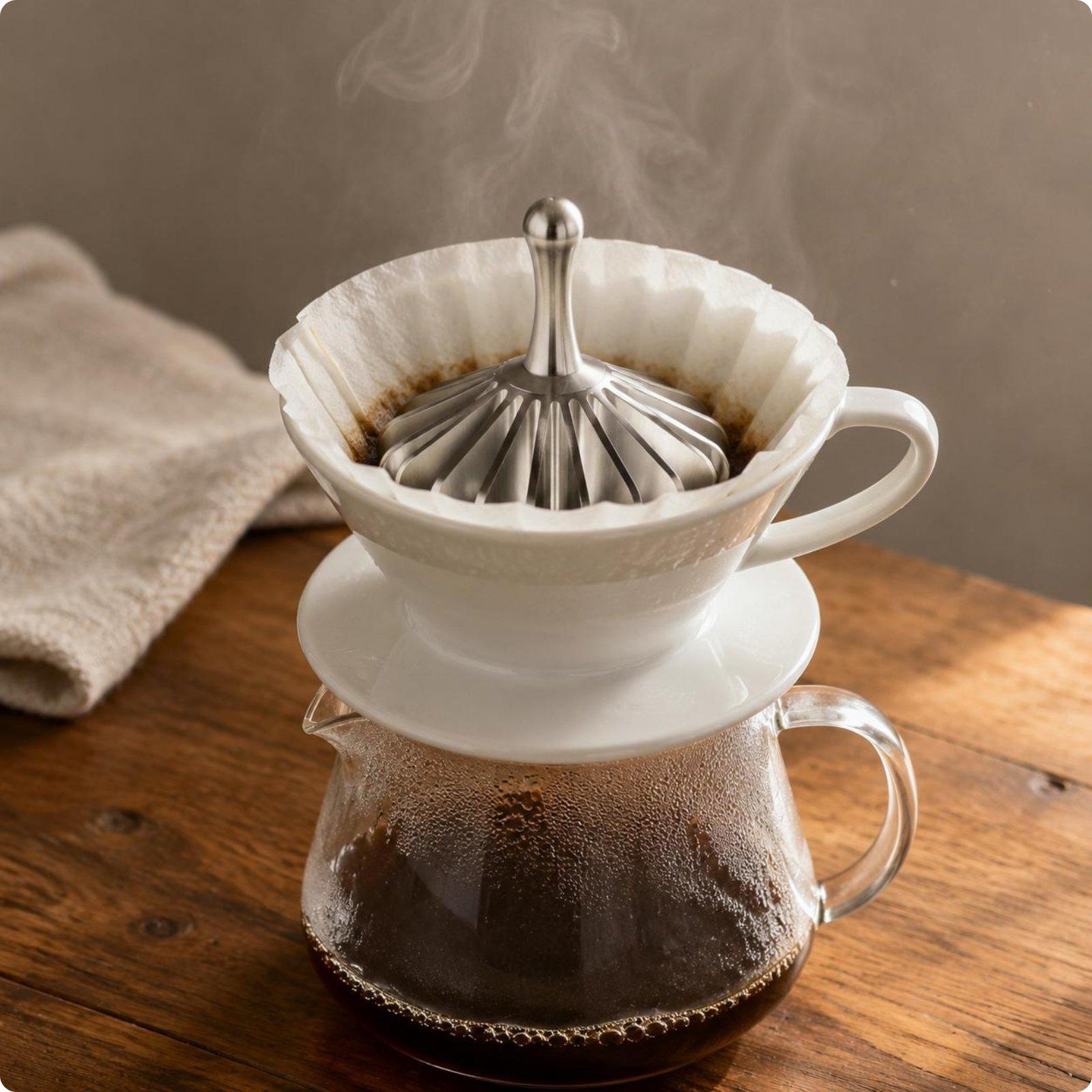 Coffee Dripper V60 - Filtro per Caffè Resistente al Calore