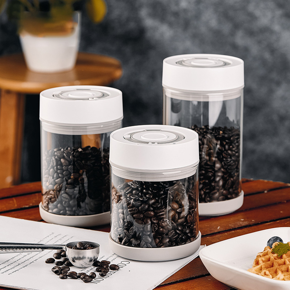 Coffee Tea Bean - Contenitore per chicchi di caffè in