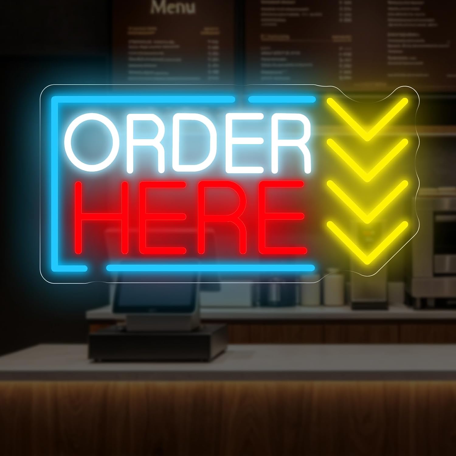 Coffee Tea Neon Sign - Insegna al Neon Personalizzabile con Alimentazione