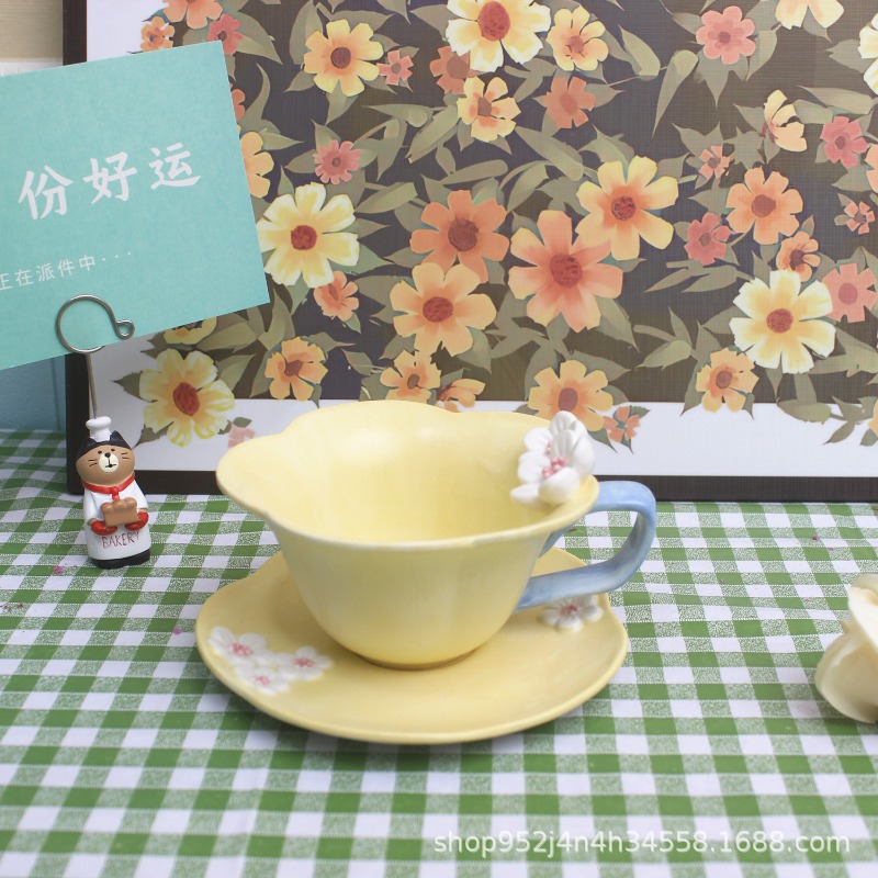 Espresso Cup Saucer - Set Tazza e Piattino da Caffè,