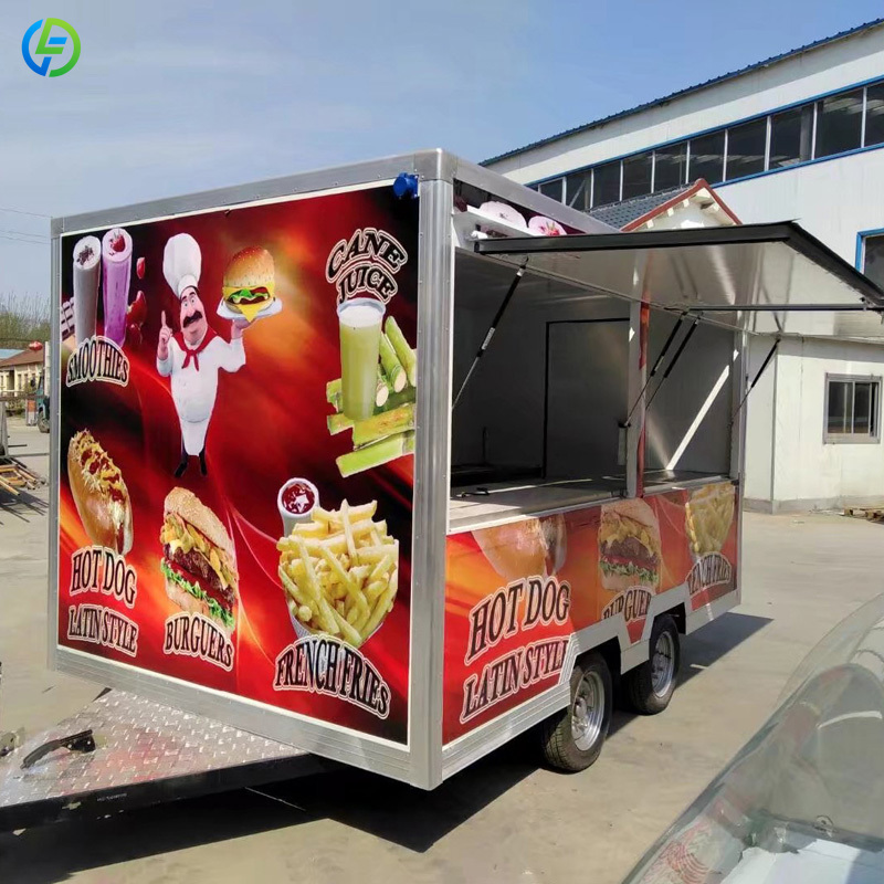 Juice Tea Coffee - Rimorchio Mobile Personalizzato per Cibo da
