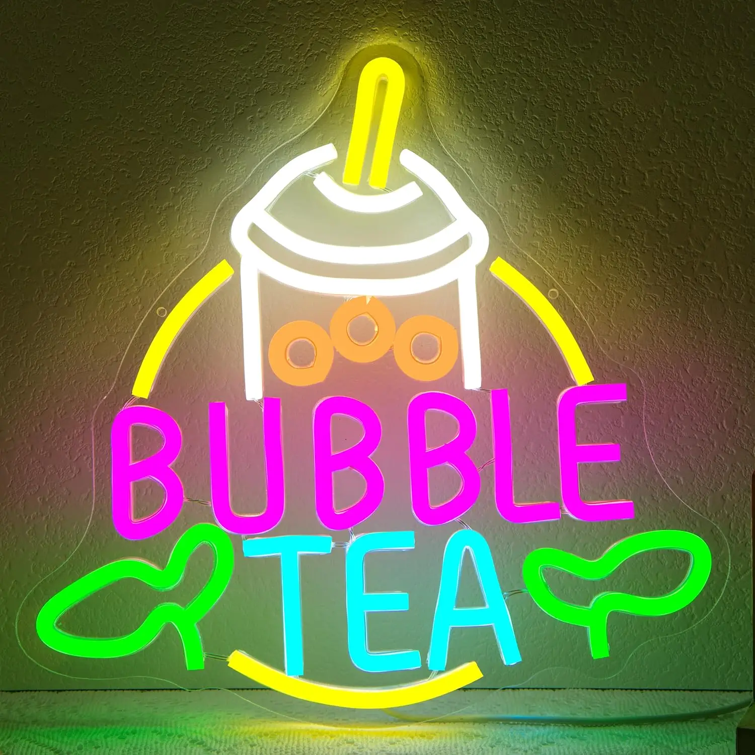 Coffee Tea Neon Sign - Insegna al Neon Bubble Tea con