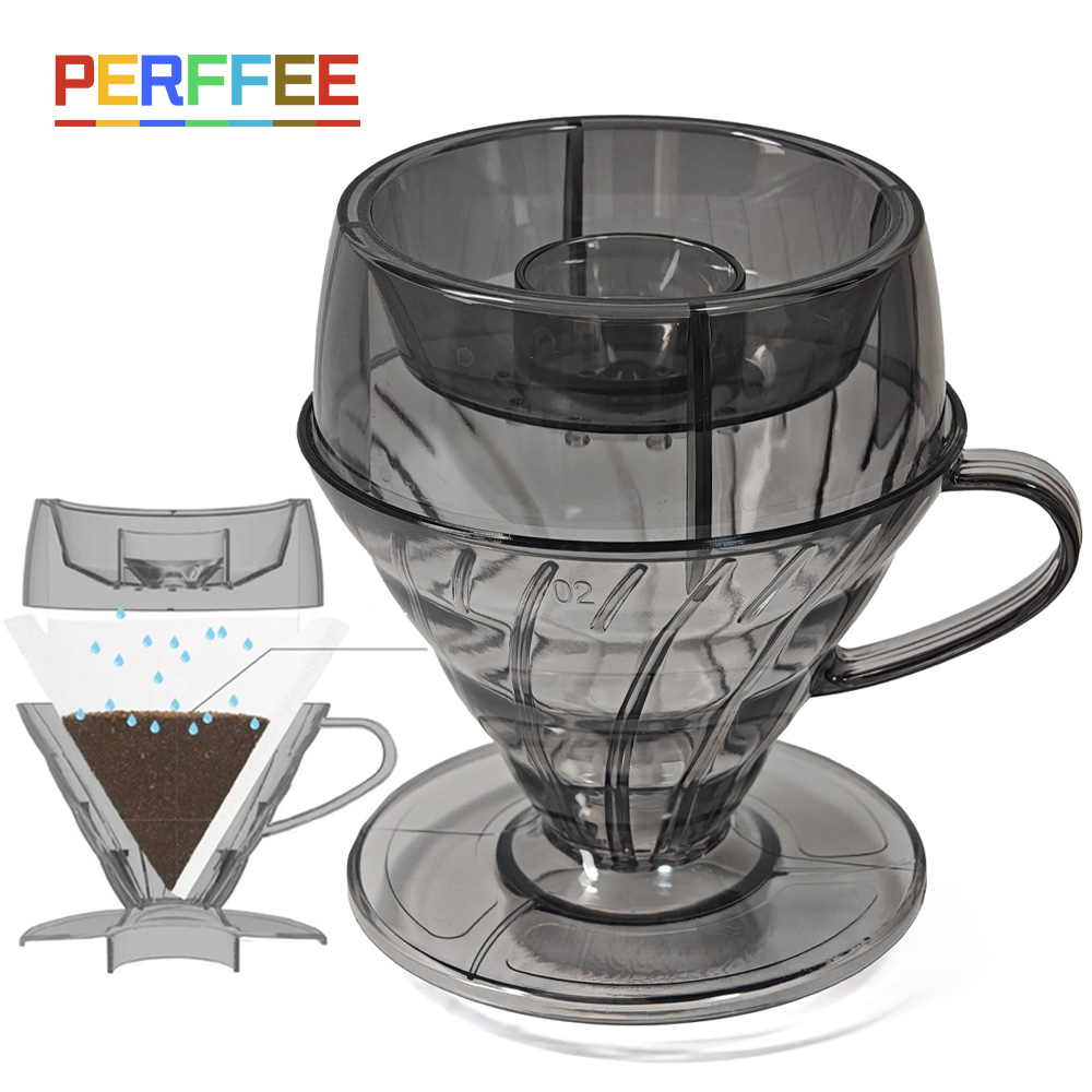 Coffee Dripper V60 - Filtro per caffè Doccia antigoccia V02
