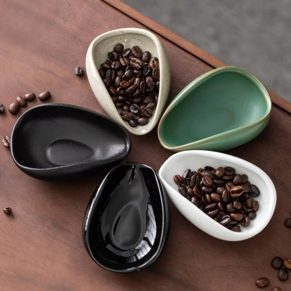 Coffee Tea Bean - Coppa Dosatrice in Ceramica per Caffè,