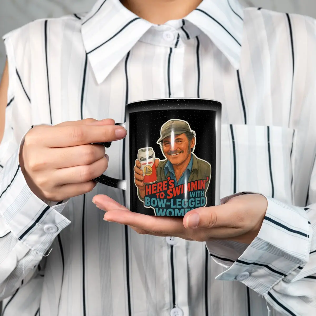 Coffee Tea Quotes - Tazza con citazione del film 'Heres