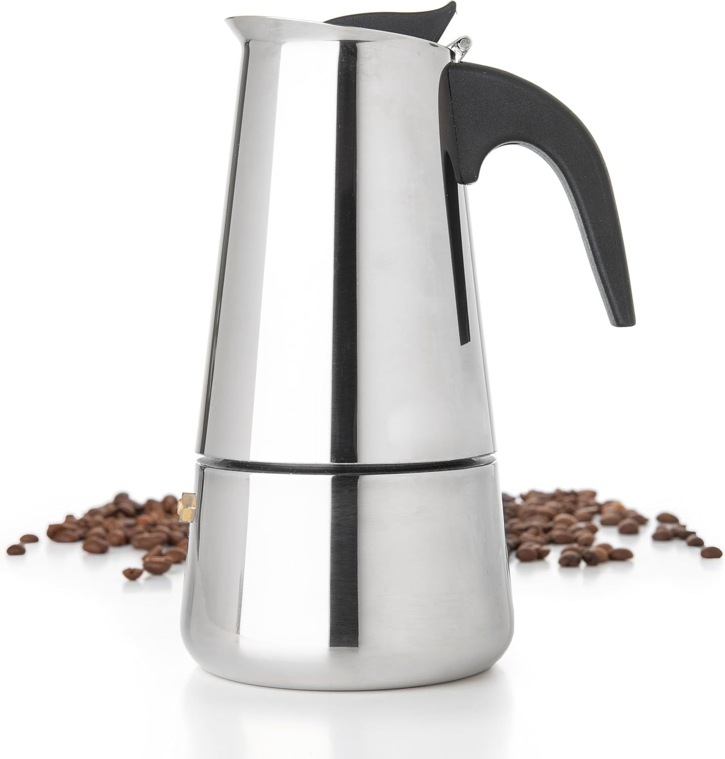 Coffee Tea Latte - Caffettiera Moka in Acciaio Inox con