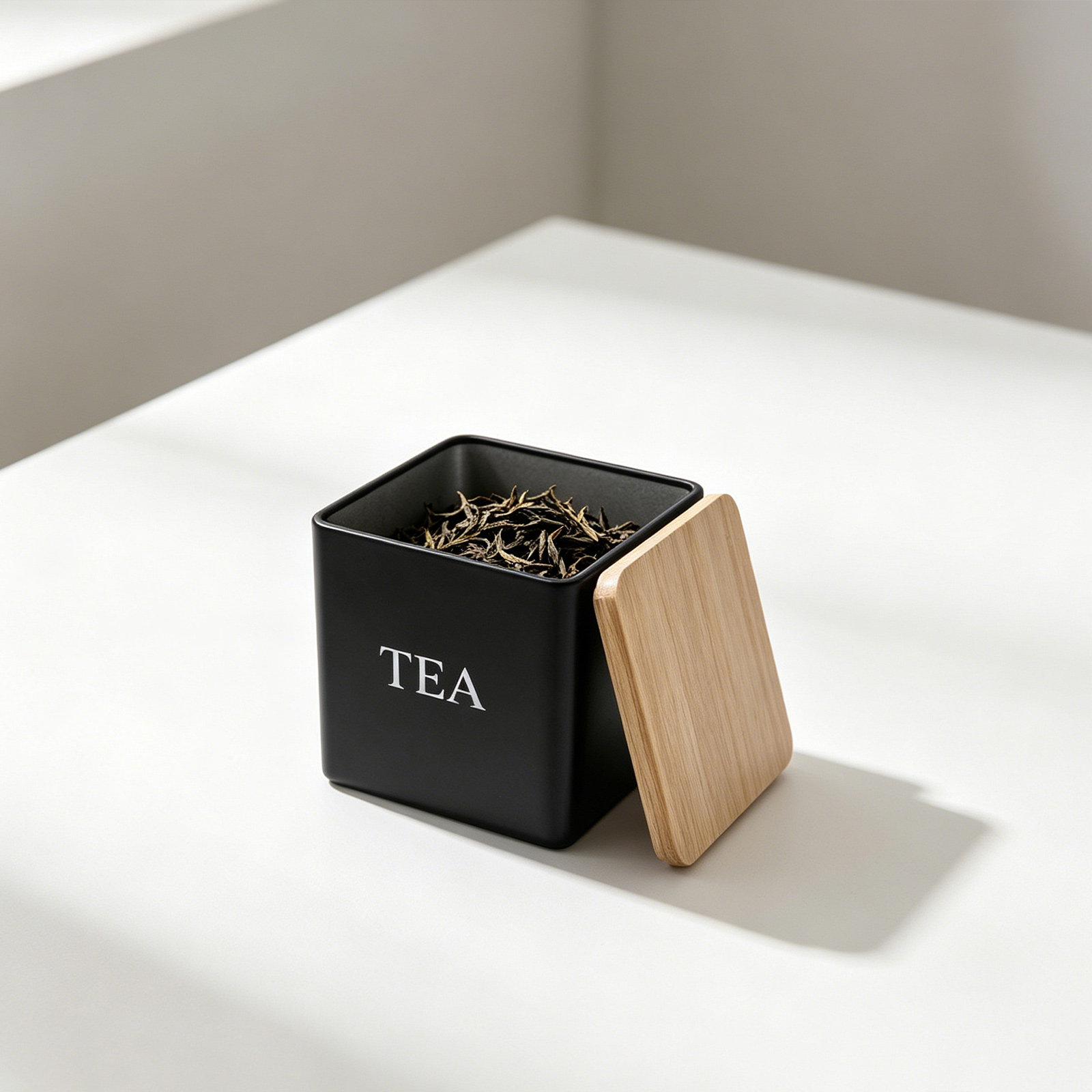 Coffee Tea Sugar Canister Set - Set di 3 Contenitori in Metallo