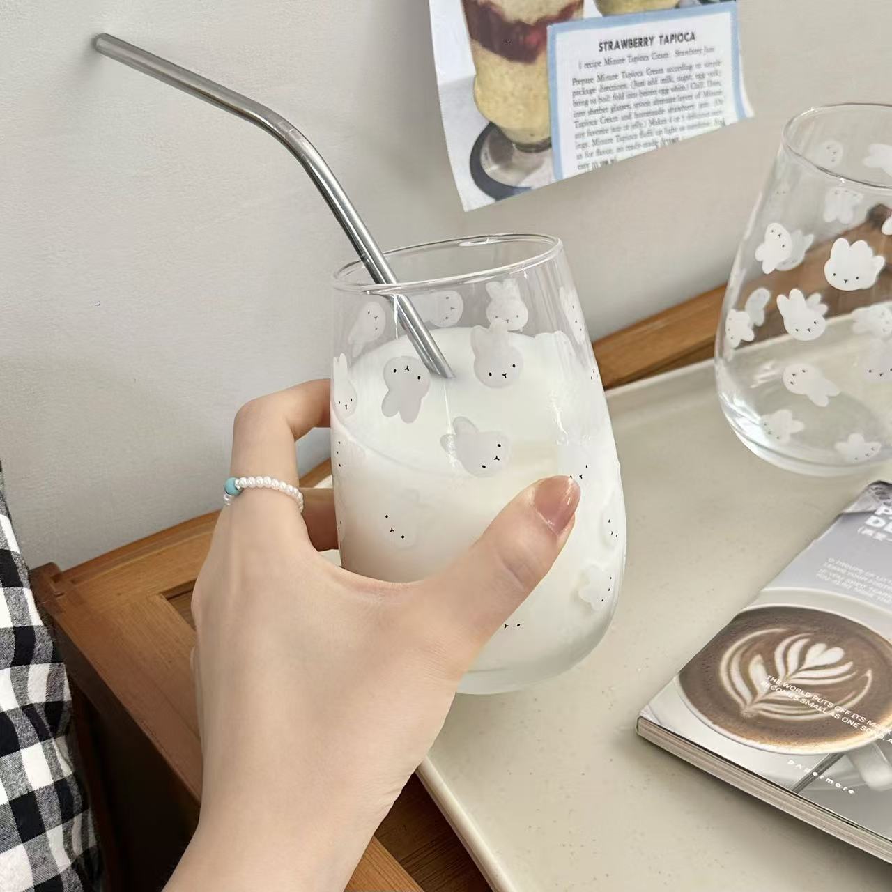 Carino Bicchiere in Vetro con  - Juice Tea Coffee recensione e prezzo