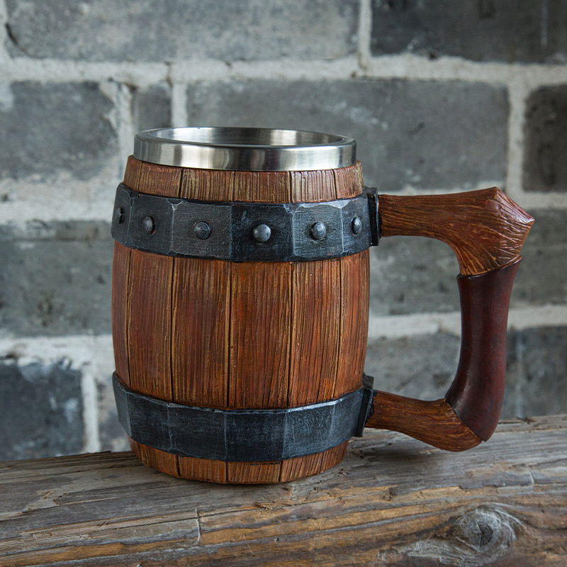 Tazza da birra retrò vichinga  - Double Wall Mug recensione e prezzo