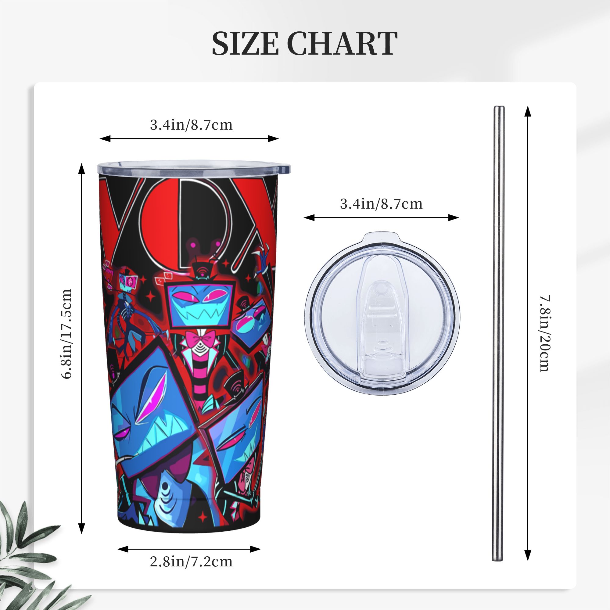 Hazbins Anime Hotel Vox Insula - Double Wall Mug recensione e prezzo
