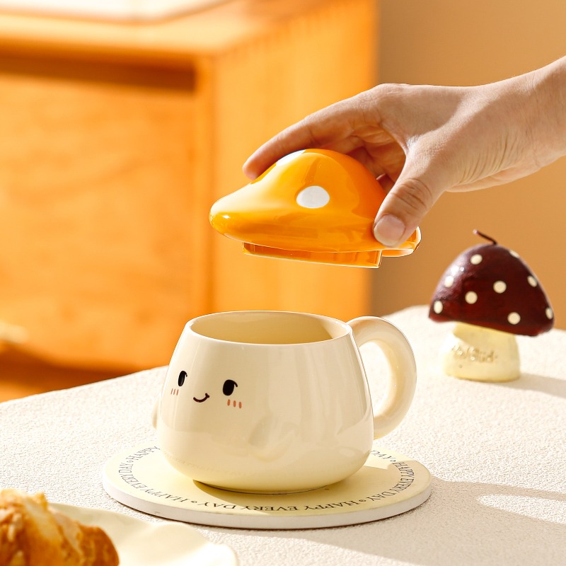 Tazza in ceramica a fungo con  - Coffee Tea Latte recensione e prezzo
