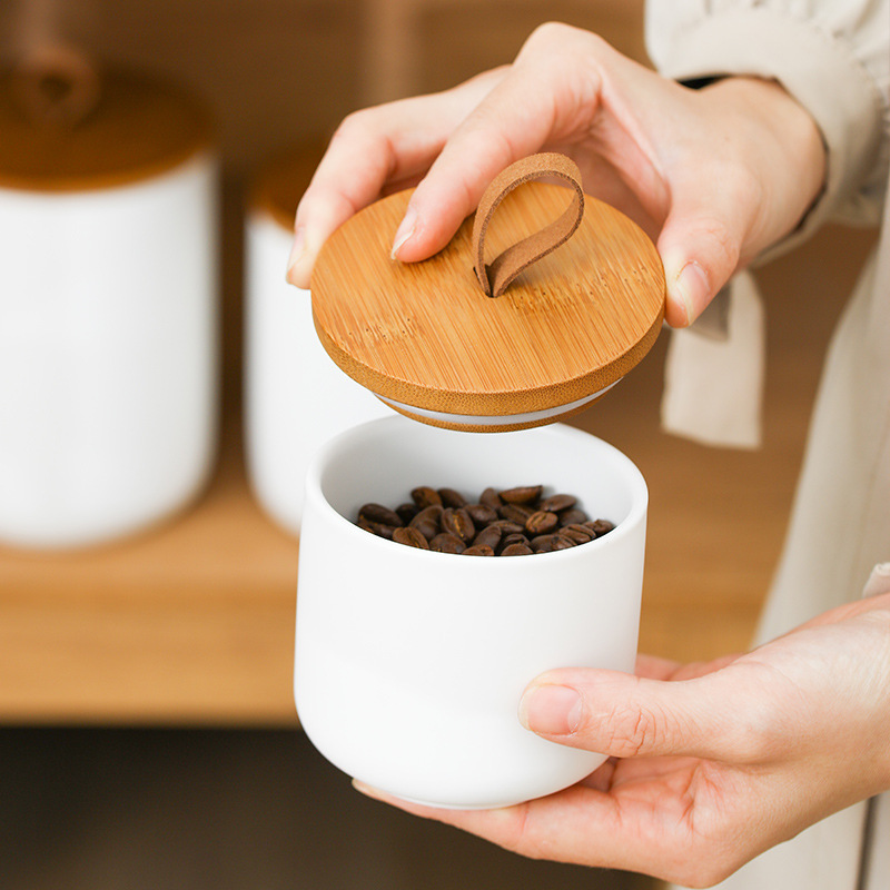 Vaso portaoggetti in ceramica  - Coffee Tea Sugar Canister Set recensione e prezzo