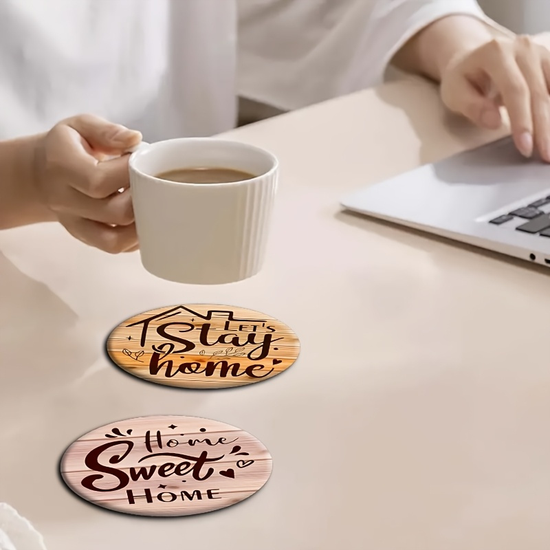 Sottobicchiere in Legno 2D Sti - Coffee Tea Quotes recensione e prezzo