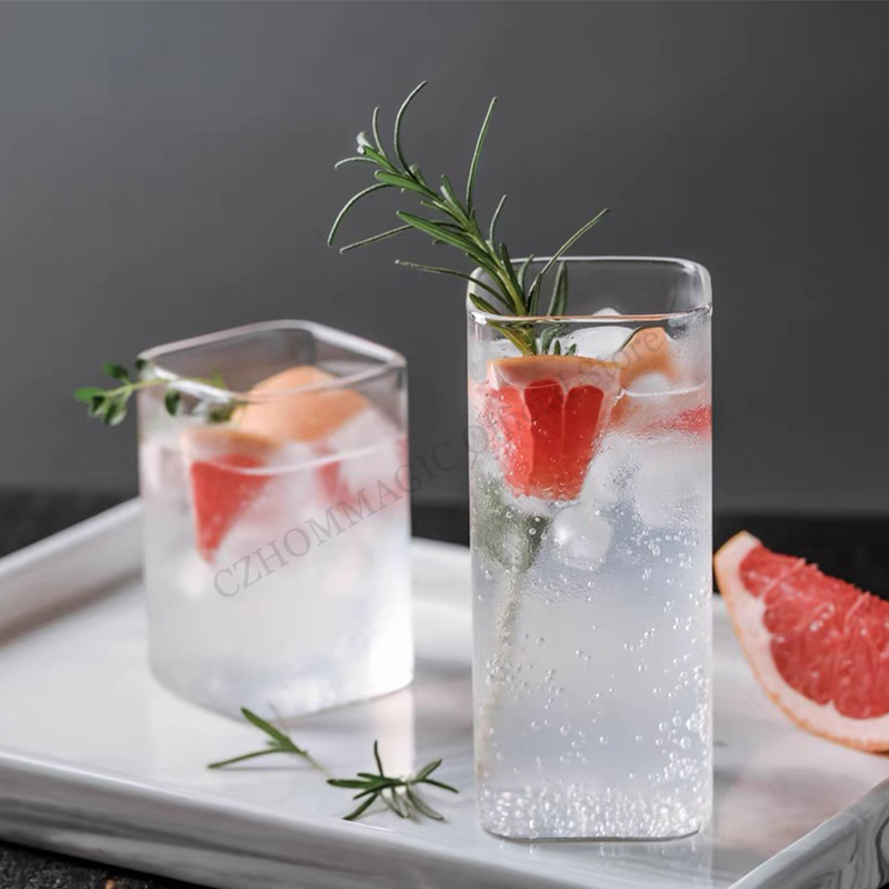 6/4/2/1 pz tazza di vetro quad - Juice Tea Coffee recensione e prezzo