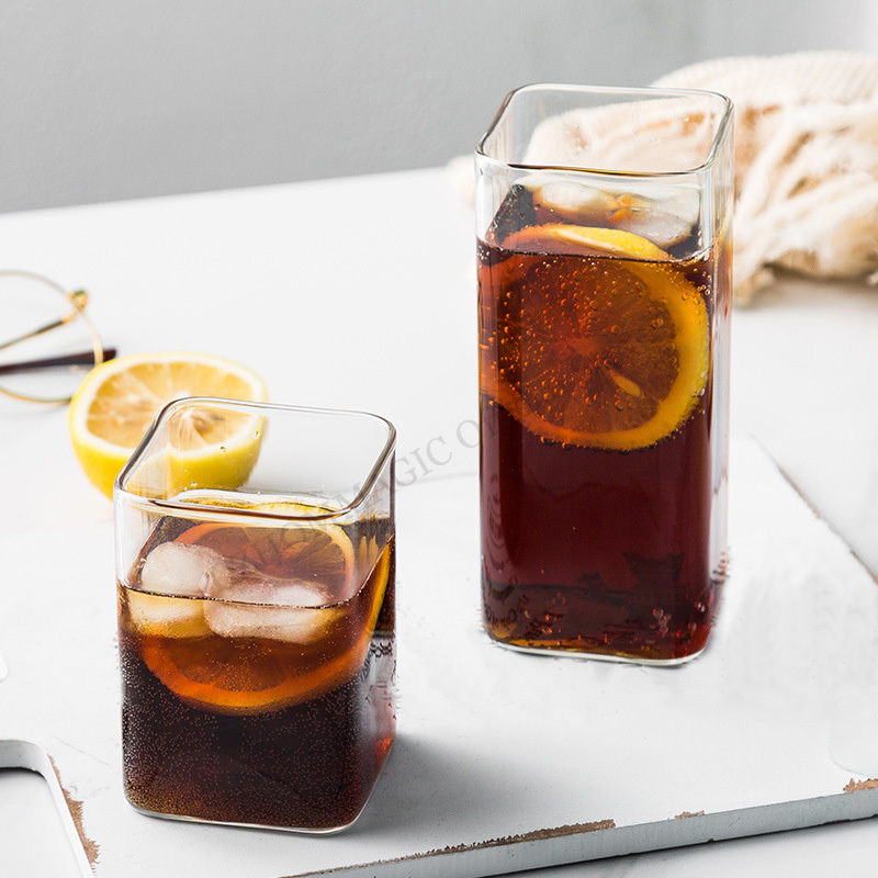 6/4/2/1 pz tazza di vetro quad - Juice Tea Coffee recensione e prezzo