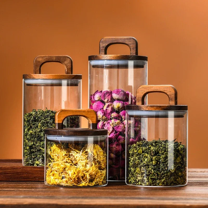 Barattolo di vetro trasparente - Coffee Tea Sugar Canister Set recensione e prezzo
