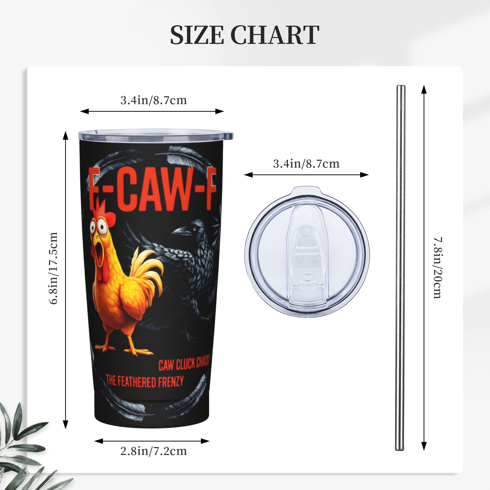 Tumbler Isolato FCAWF con Cann - Double Wall Mug recensione e prezzo