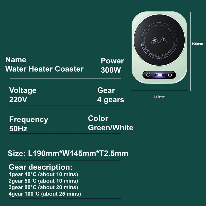 Scalda-tazze elettrico da 300W - Coffee Tea Water Heater recensione e prezzo