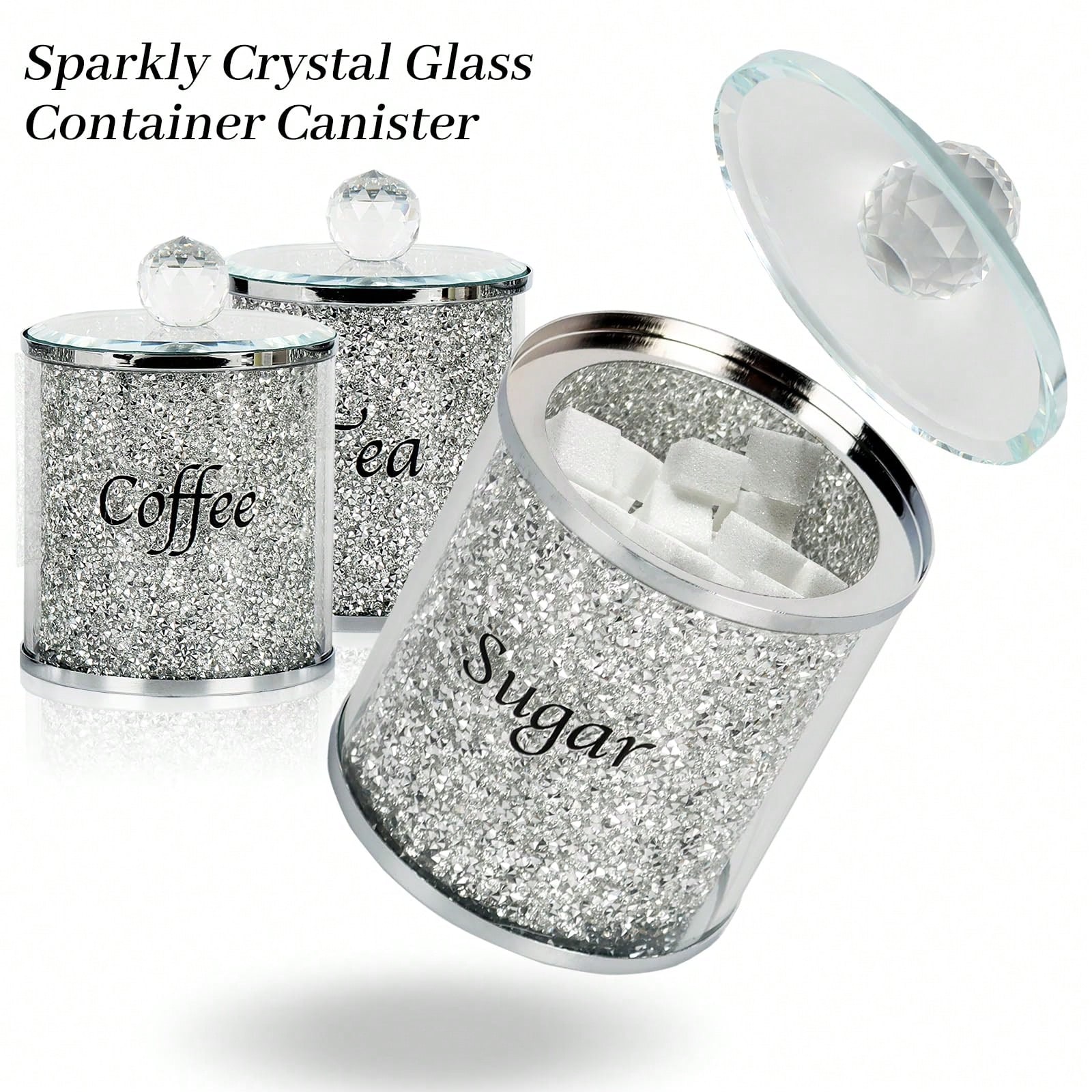 Set di contenitori per caffè,  - Coffee Tea Sugar Canister Set recensione e prezzo