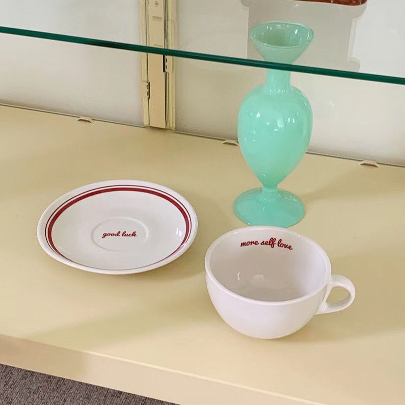 Corea lettere tazza da caffè p - Espresso Cup Saucer recensione e prezzo