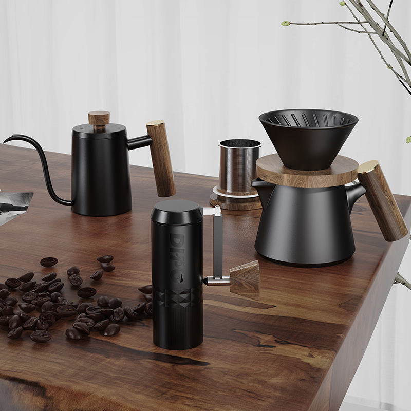 Set di kit da caffè di lusso D - Pour Over Kettle recensione e prezzo