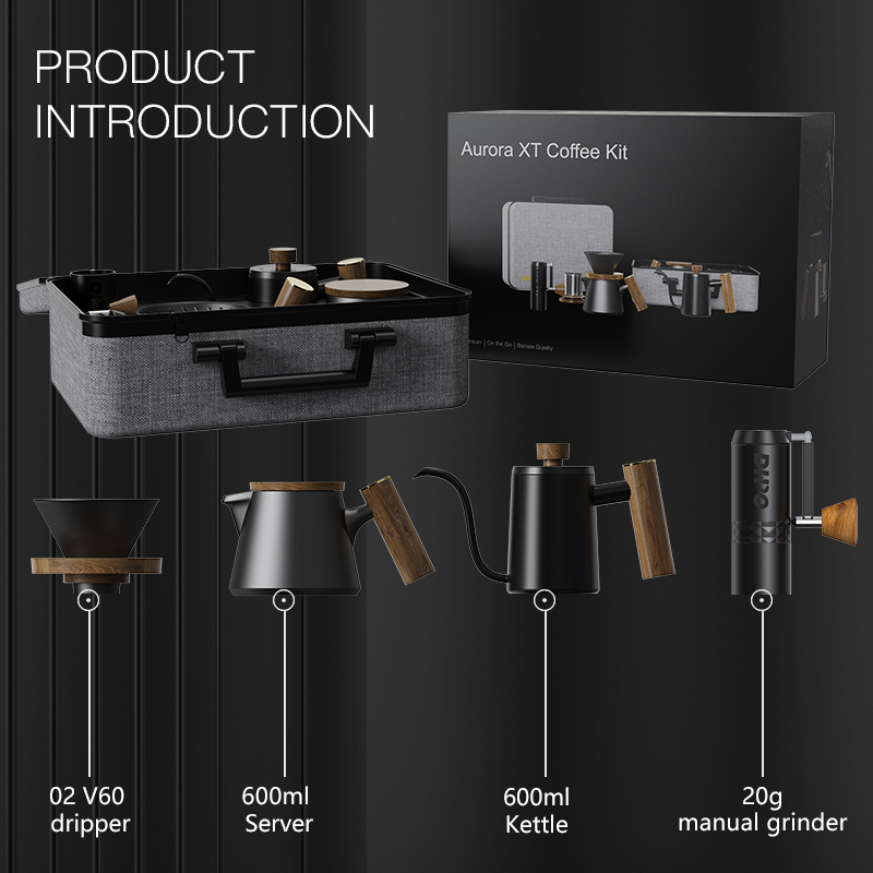 Set di kit da caffè di lusso D - Pour Over Kettle recensione e prezzo