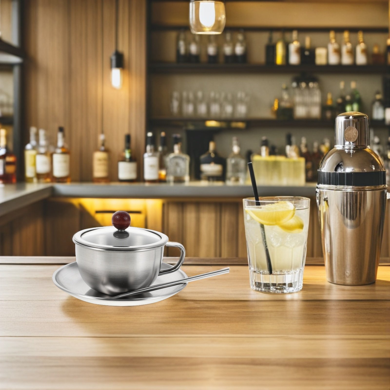 Set di 1 tazza da caffè vintag - Espresso Cup Saucer recensione e prezzo