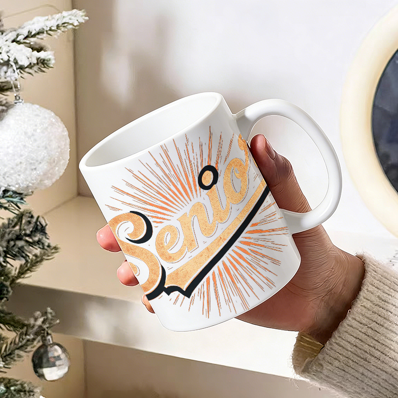 Tazza in Ceramica 'Senior' con - Coffee Tea Font recensione e prezzo